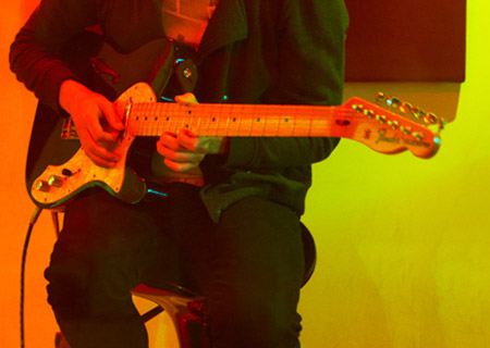 Recording Guitar at Ferlas Studio